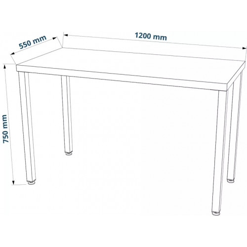 Ингар 1/ТТ стол письменный 120x75x55