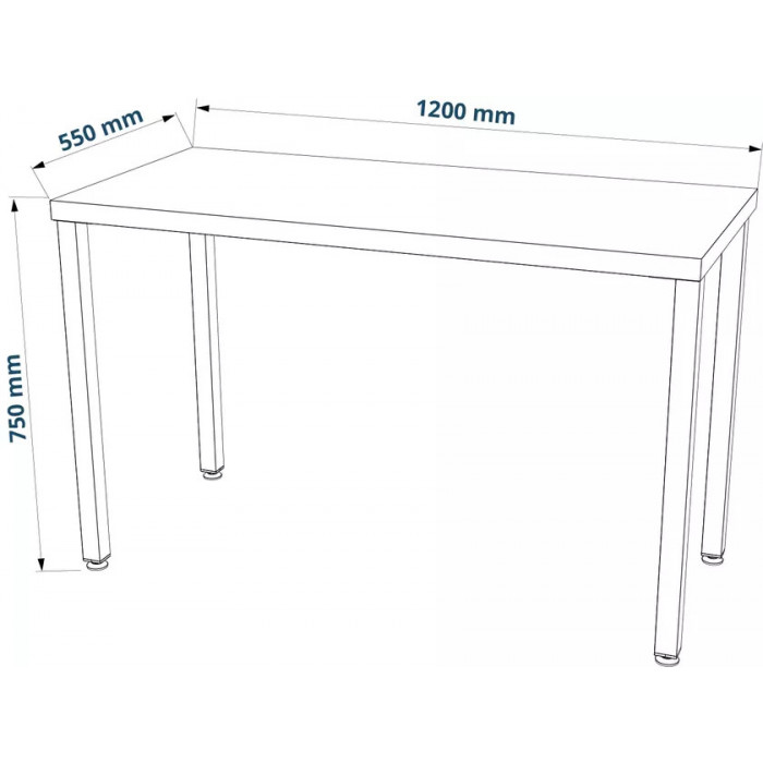 Ингар 1/ТТ стол письменный 120x75x55 Ингар 1/ТТ стол письменный 120x75x55