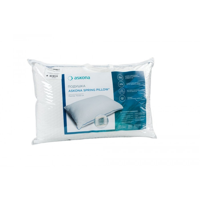 Подушка Askona Spring Pillow 50x70 Подушка Askona Spring Pillow 50x70