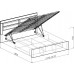 Корвет люкс №34 Кровать с подъемным механизмом №2 1.6 м Союз-мебель