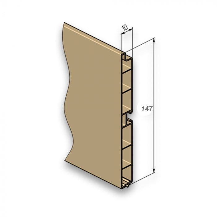 Цоколь кухонный ПВХ h=150mm Цоколь кухонный ПВХ h=150mm