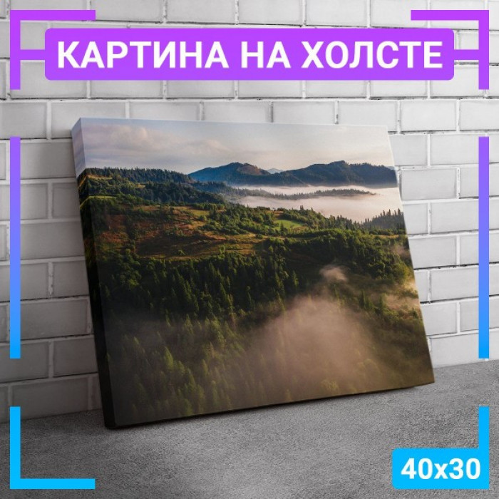 Картина интерьерная на холсте "Сотворение Адама фрагмент"