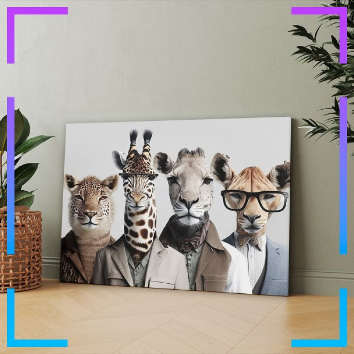 Картина интерьерная на холсте "Animals"