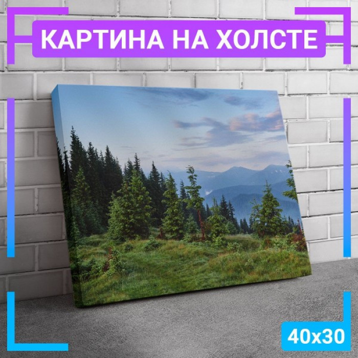 Картина интерьерная на холсте "Выход из тумана" Картина интерьерная на холсте "Выход из тумана"