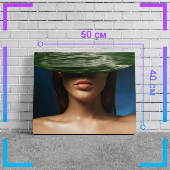 Картина интерьерная на холсте "Young woman" Картина интерьерная на холсте "Young woman"