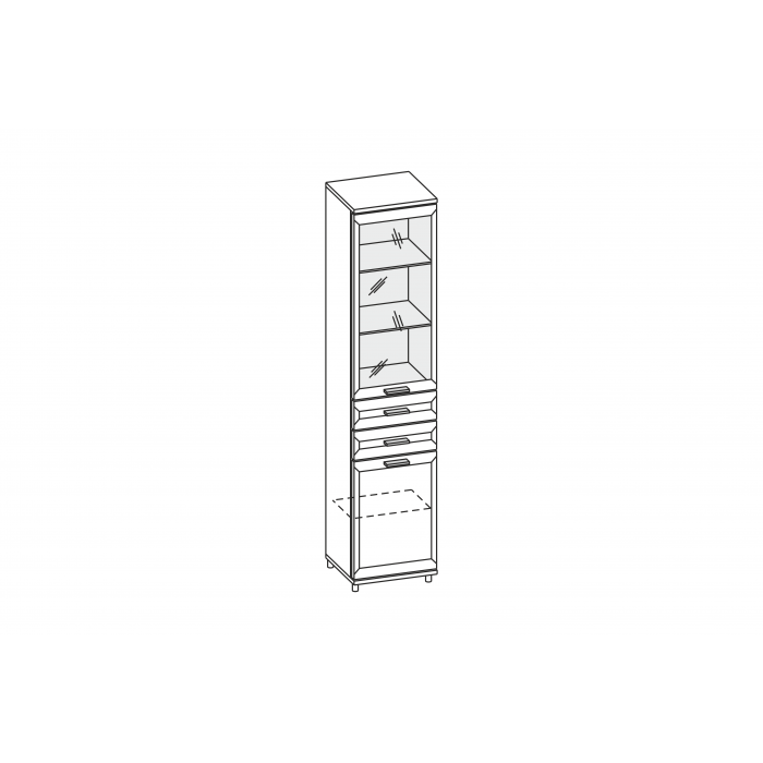 Шкаф ШК-2846 Шкаф ШК-2846